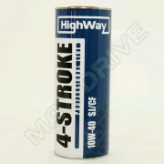 HighWay масло моторное полусинтетическое 4Т-STROKE 10W-40 SJ/CF 1л