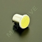 Лампа светодиодная 12v (21w) BA15s (1 конт) СОВ диод (сплошная заливка), белая (минимум 10шт)